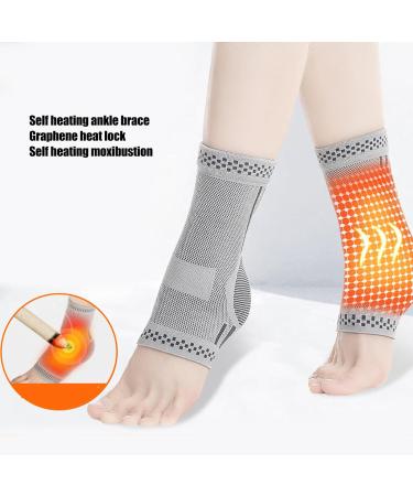 Ankle Brace - Elastic Foot Sleeve for Fatigue Relief | International Shipping Available - Buy Online on GoSupps.com