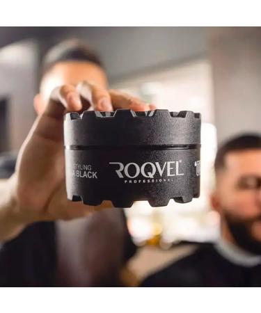 ROQVEL PROFESSIONAL Aqua Hair Styling Wax 05 Black 150ml - Buy Online on GoSupps.com