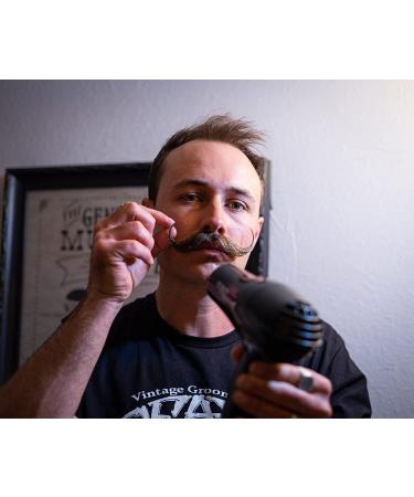 Mustache Wax for Men - Medium Hold Grooming - 1oz Bare Bones Tin by Death Grip - Buy Online on GoSupps.com