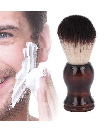Premium Skin & Hair Razor Brush - Mens Hairdressing Foam Brush with Wooden Handle for Salon & Home Use | Eco-Friendly Cleaning Tool - Buy Online on GoSupps.com