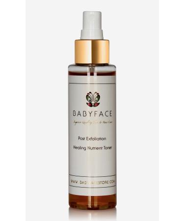 Babyface Post-Peel Healing Toner - Soothes & Repairs After Exfoliation or Chemical Peels, 4 oz.