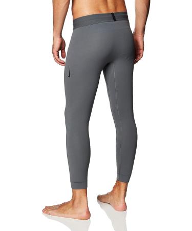 Nike Men's Infinalon 3/4 Yoga Tights Large - Iron Grey Training Pants - Buy Online on GoSupps.com