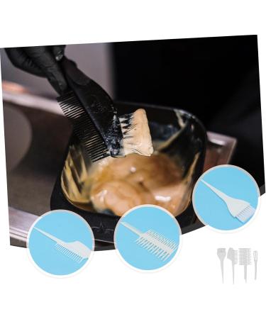 DOITOOL Set Hair Dye Combs Hair Color Brush Highlight Kit Hair Color Kit T Tool Kits Hair Coloring Bowl Hairdressing Comb Hair Coloring Comb Suite Tool Kit Six Piece Suit Baking Oil White 23 6.5 0.5CM White - Buy Online on GoSupps.com