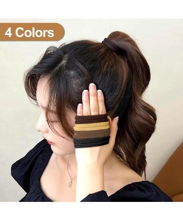 Premium Hair Ties - 50 Pack No Metal Rubber Bands for Women Men & Children - Sularpek - Buy Online on GoSupps.com