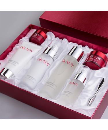 Peony Truffle Plant Extract Live 6-piece Set/Natural Peony Truffle full-size skin care set Skincare Gift Set Wife Mom Womens Gifts for Valentine's Day and Christmas