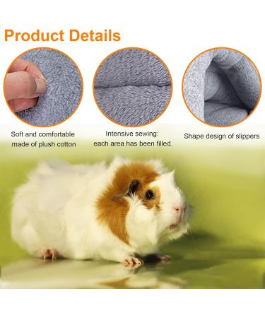 Jetisva Soft Fleece Guinea Pig Bed and Hideway Warm Hamster Bedding Rat Bedding House Small Animal Cave Bed Guinea Pig Sleeping Bag for Small Pet Chinchilla Ferret Squirrel Hedgehog Rabbit 11X15 Inch - Buy Online on GoSupps.com
