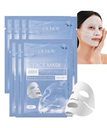 Collagen Face Mask Beauty - Face Mask Set - Collagen Mask Overnight - Tender Hydrating Face Mask Skin Care Nourish - Anti Aging Overnight Collagen Face Mask (5)