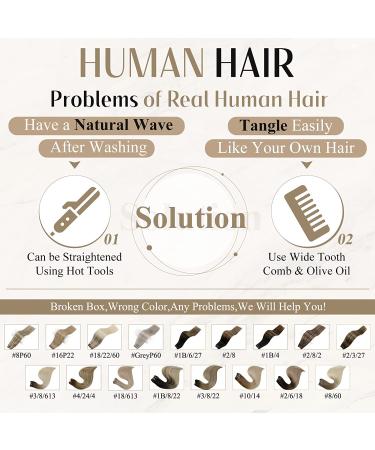 Full Shine 22 Inch Chestnut Brown Sew in Weft Human Hair Extensions - 100g Double Weft Remy Hair Bundles - Color 6 - Buy Online on GoSupps.com