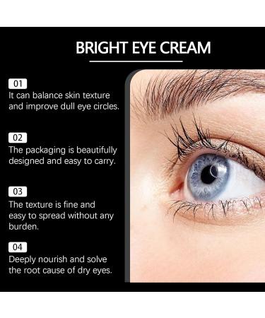 True Bright Eye Cream Eye Contour Cream Eye Bright Cream helps dark circles and tired eyes Brightening Dark Circle Eye Cream Korean Skincare - Anti-aging & anti dark circles 15 ML (3pc) - Buy Online on GoSupps.com