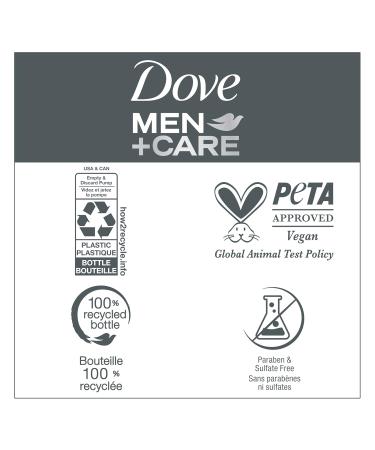 Dove Men+Care 2-in-1 Shampoo & Conditioner - Sandalwood & Cardamom Oil for Thick Hair 17.5 oz | Vitamin B3 & Mineral Complex - Buy Internationally - Buy Online on GoSupps.com
