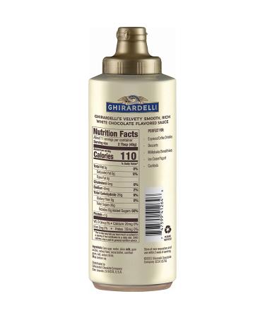 Ghirardelli Sea Salt Caramel & White Chocolate Sauce 16 oz Squeeze Bottles (Pack of 3) + Barista Spoon - Buy Online on GoSupps.com