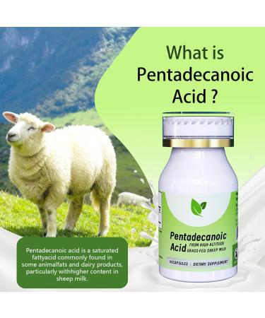 Pentieadecaflex Pentadecanoic Acid C15:0 90 Capsules 400mg - Buy Online on GoSupps.com