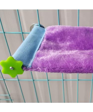 Cozy Winter Bird Nest House Bed Hammock Toy for Parrot Parakeet Cockatiel Conure African Grey - Perfect for Eclectus, Amazon, Lovebird, and More | Ideal for Hamsters, Rats, Chinchillas, and Small Pets - Cage Perch Included - Buy Online on GoSupps.com