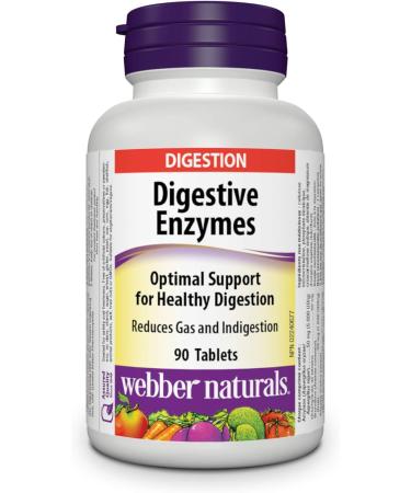 Webber Naturals Apple Cider Vinegar with Chromium 120 Capsules Fermented Naturally with The Mother Digestive Support Sugar Free Vegan & Digestive Enzymes 90 Tablets Digestive Support Vegan Capsules + SUPPLEMENT 625273032017 - Buy Online on GoSupps.com