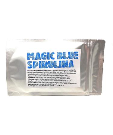 Magic Blue Spirulina Powder - Natural Blue Food Coloring | Vibrant Phycocyanin 50g - Vegan & Gluten-Free - Buy Online on GoSupps.com