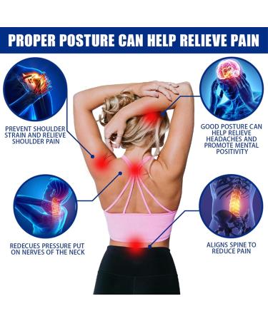 Back Brace and Posture Corrector for Women and Men Back Straightener Posture Corrector Scoliosis and Hunchback Correction Back Pain Spine Adjustable Corrector(Pink L Waist 26-34 inch) - Buy Online on GoSupps.com