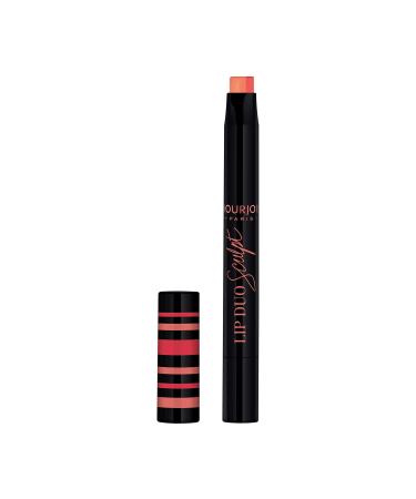 Bourjois Sweet Duo Lipstick Number 02 Peach Shake 1 g 02 Peach Shake 1 count (Pack of 1)