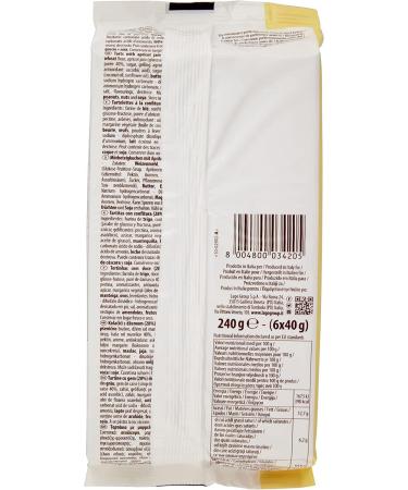  Italian Gourmet E.R. Gastone Lago Apricot Tartlets 240g Each Pack Contains 6 x 40g Snacks - Buy Online on GoSupps.com