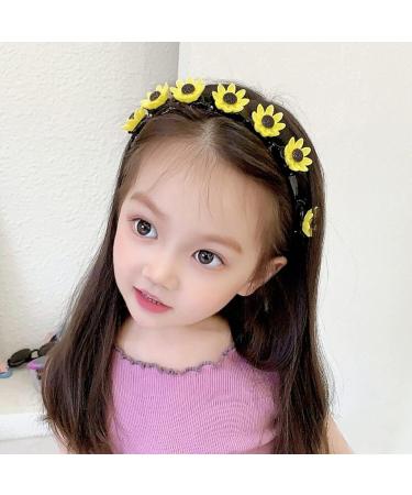 Guanyj Girls Hair Accessories Set - 5 Stylish Hair Ties with Clips for Parties Weddings & Festivals - Perfect for Every Young Princess - Buy Online on GoSupps.com