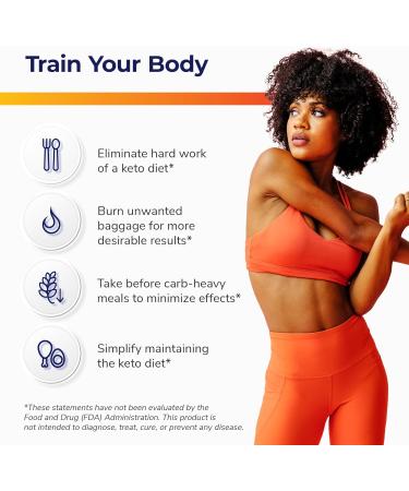 Keto Burn - Keto BHB Supplement for Keto Diet and Energy 30 Servings 60 Count (Pack of 1) - Buy Online on GoSupps.com