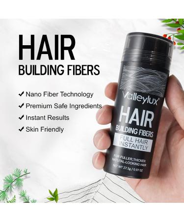 Natural Hair Fibers for Thinning Hair - Instant Thickening Solution for Men & Women - Brown - Buy Online on GoSupps.com