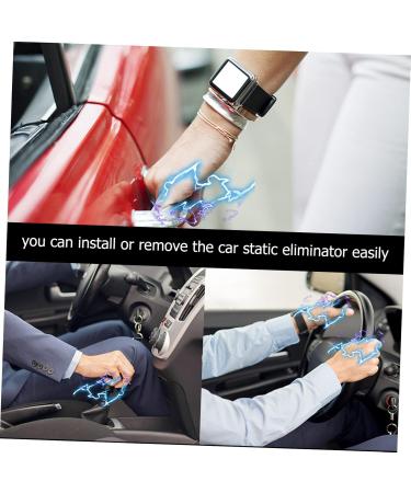 Shop Solustre 3-Piece Auto Static Belt Antistatic Remover | Grounding Cables & Car Static Bands for Cars - Buy Online on GoSupps.com