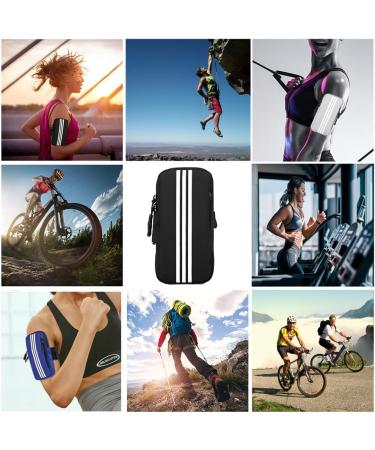 Cell Phone Pocket Running Sport Bracelet | Black Jogging Holder & Fitness Bag - Buy Online on GoSupps.com