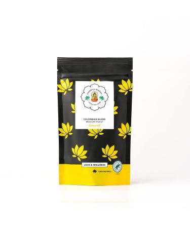 CHEERFUL BUDDHA Ground Coffee - A Vital Colombian blend - Ground Coffee - Arabica - 100mg
