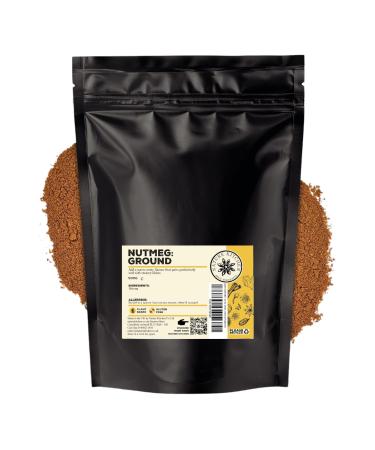Nature Kitchen Nutmegs Ground 500G. Seasoning Spices and Herbs. Gluten-Free and Vegan Everyday Cooking Blends for Marinades Sauces Frying Baking Or Grilling