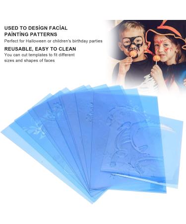 Makeup Stencil for Halloween & Parties | Easy to Clean Face Makeup Stencils - Shop Internationally! - Buy Online on GoSupps.com