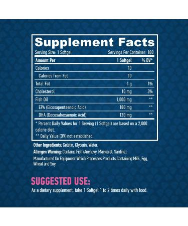 Haya Labs omega 3 1000mg 100 softgel - Buy Online on GoSupps.com
