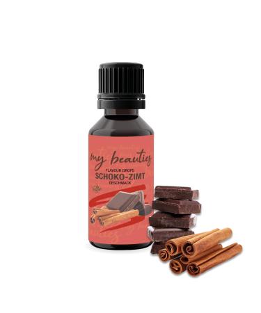 my beauties - Flavour Drops 30 ml - Chocolate & Cinnamon - Aroma drops for food - sugar-free and low in calories