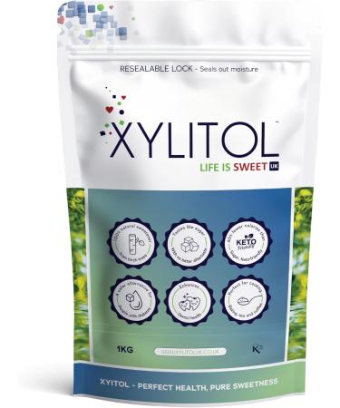 Buy Xylitol Sweetener 1000g - Premium Sugar Alternative | Xylitol UK International Shipping - Buy Online on GoSupps.com