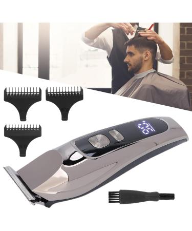 Hair Trimmer Cordless Clipper ABS Material with LCD Display for Home - Buy Online on GoSupps.com