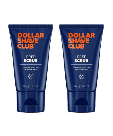 Dollar Shave Club | Prep Scrub 3 ounce (2 Pack) | Pre Shave Scrub to Prevent Ingrown Hairs