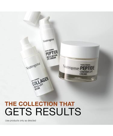 Neutrogena Peptide Contour Lift Cream 1.7 oz - Anti-Aging Facial Moisturizer - Buy Online on GoSupps.com