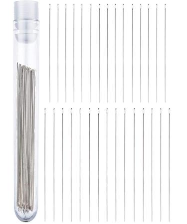 30 pcs Jewelry Needles for Beads Fine Thread Size 8 and 10 with Storage  Tube for Crafts, Arts, Bead Embroidery, and Clothing Dcor