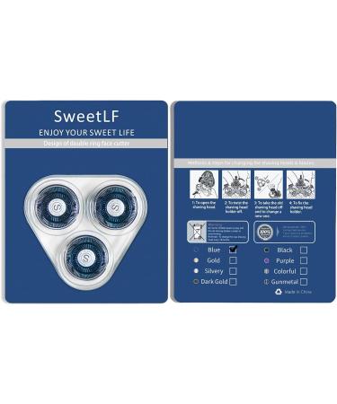 Blue Shaver Net Replacement for SweetLF SWS7105 Shaver - High-Quality Replacement Blade for Smooth Shaving - Buy Online on GoSupps.com
