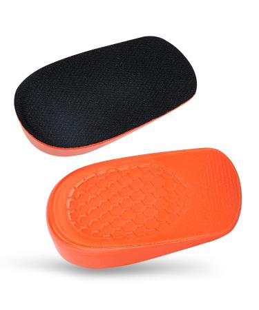 MUEUSS Gel Heel Cups for Heel Pain  Heel Inserts for Women Men  Height Increase Insoles  Heel Lifts for Shoes for Achilles Tendonitis Relief  Invisible Height Increase Heel Cushion Inserts Pads 3.5cm