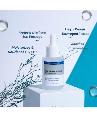 Venamine Pure Hyaluronic Acid Serum with Vitamin B5 - Anti-Aging Wrinkle Repair Face Serum - Korean Skincare 30ml - Buy Online on GoSupps.com