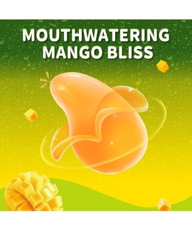Amos Mango Peelerz Peelable Gummy Candy 169 grams - Peelers Peeling Fruit Snacks Treats 6oz bag - Buy Online on GoSupps.com