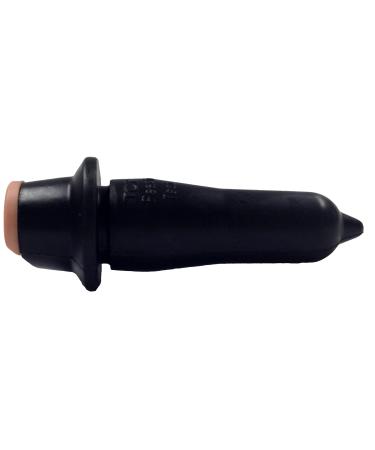 Peach Teats PT-BlackPull Pull Thru Calf Nipple  Black