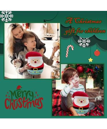 Santa Claus Stuffed Animal Plush Pillow - Soft Hugging Toy for Kids - Christmas & Birthday Gift - Buy Online on GoSupps.com
