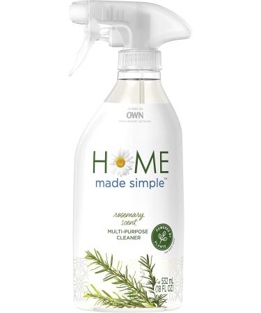 Home Made Simple All Purpose Cleaner - Natural Rosemary Scent Household Surface Cleaning Spray 54oz - Eco-Friendly & Effective - Buy Online on GoSupps.com