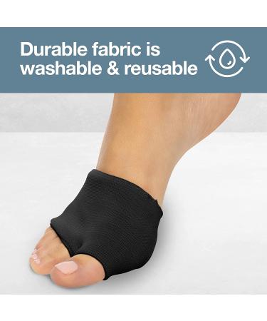 ZenToes Metatarsal Pads - 4 Pack Ball of Foot Cushions for Women and Men (Black) - Buy Online on GoSupps.com