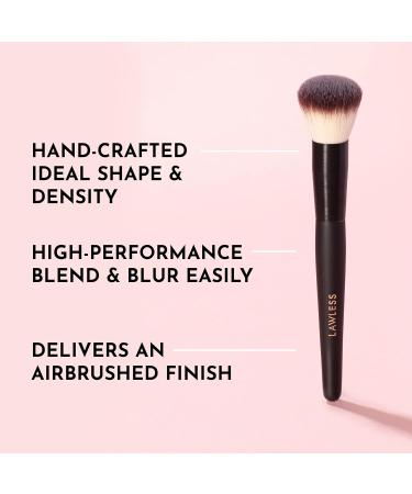 Shop LAWLESS Foundation Brush - Premium Hand-Crafted Vegan Makeup Brush | Soft Cruelty-Free Bristles - International Shipping Available - Buy Online on GoSupps.com