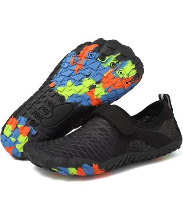 CIOR Kids Water Shoes - Aqua Athletic Sport Shoes for Boys & Girls (Big Kid 8-12 Years) - Size 6.5 - Black - Buy Online on GoSupps.com