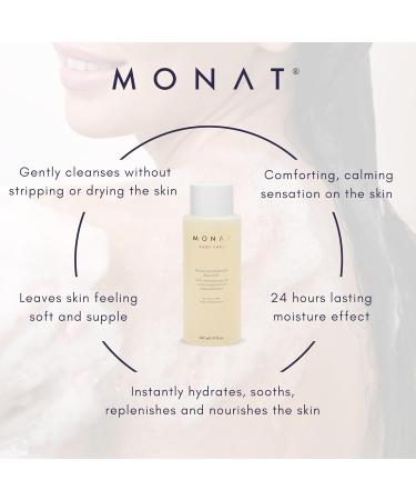 Buy MONAT BODY CARE Moisturize & Replenish Body Wash | Hydrating Shower Gel & Natural Botanical Cleanser for Dry Skin | Spa Quality Skin Hydration - Buy Online on GoSupps.com
