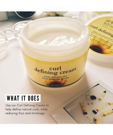 Jane Carter Solution Curl Defining Cream (6oz) - Frizz Reduction | Nourishing | Lightweight - Buy Online on GoSupps.com