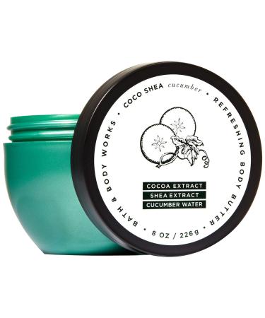 Bath and Body Works COCOSHEA Cucumber Refreshing Body Butter 8 Ounce (2018 Edition)